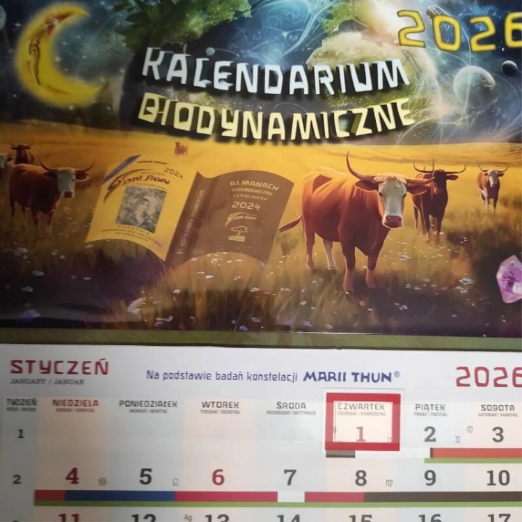 Dni Siewu 2024 Kalendarium biodynamiczne na ścianę