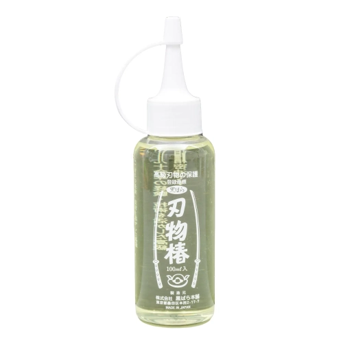 Olej kameliowy do narzędzi tsubaki Kurobara (100 ml)