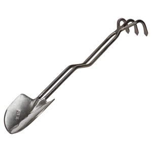 Pazurki / grabki + łopatka ze stali nierdzewnej (40 cm)